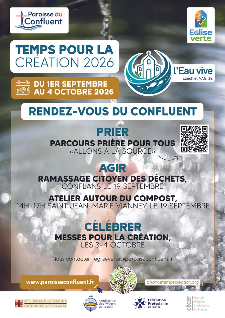 affiche temps pour la création confluent